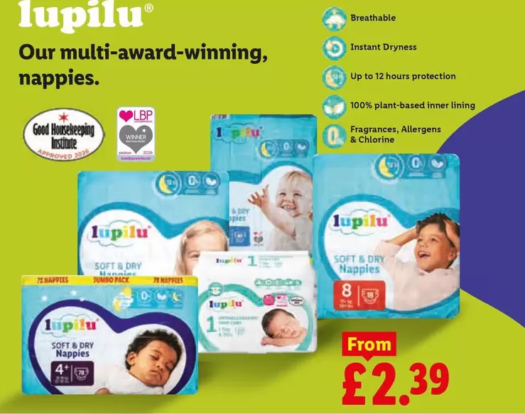 Jumbo - Soft & Dry Nappies