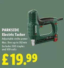 Parkside - Electric Tacker