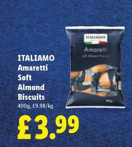Italiamo - Amaretti Soft Almond Biscuits