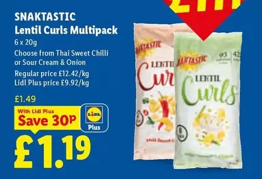 Sweet - Lentil Curls Multipack