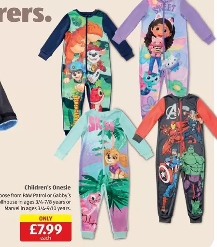 Marvel - Children's Onesie