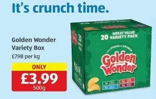 Golden Wonder - Variety Box