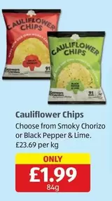 Cauliflower Chips