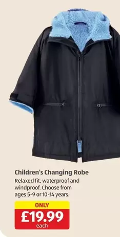 Children's Changing Robe