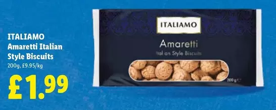 Italiamo - Amaretti Italian Style Biscuits