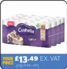 Cushelle - Quilted Toilet Roll