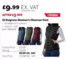 Chevron - 32 Degrees Women's Vest