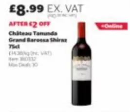 Shiraz - Grand Barossa 75cl