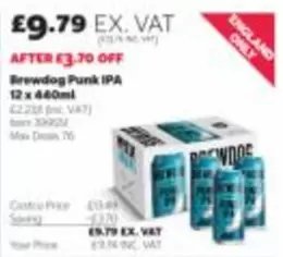 Punk IPA 12 x 440ml