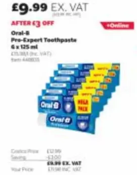 Oral-B - Pro-Expert Toothpaste
