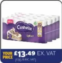 Cushelle - Quilted Toilet Paper