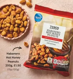 Habanero Hot Honey Peanuts