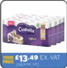 Cushelle - Quilted Toilet Paper