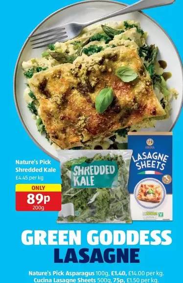 Green Goddess Lasagne