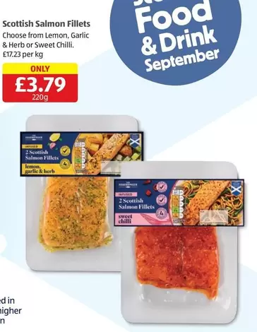 Sweet - Scottish Salmon Fillets