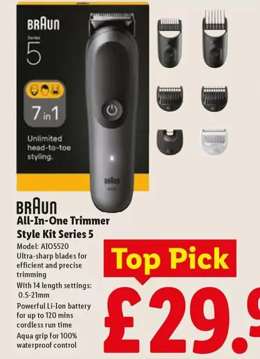 Braun - All-in-One Trimmer Style Kit Series 5
