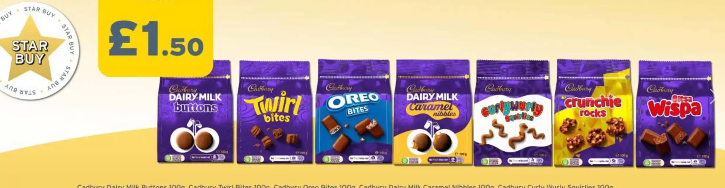 Cadbury - Chocolate Pouches