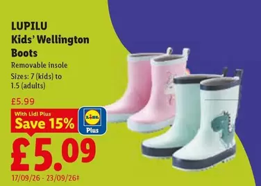 Boots - Kids' Wellington