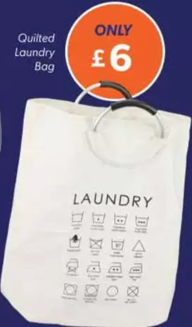 Quilted Laundry Bag