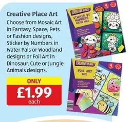 Creative - Place Art Mosaic Art, Sticker by Numbers, Foil Art