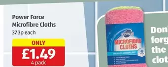 Power Force - Microfibre Cloths