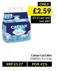 CAT - Cat Litter 918453 | 1 x 5 Ltr