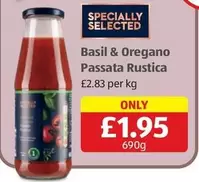 Basil & Oregano Passata Rustica