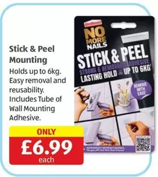 Stick & Peel Mounting