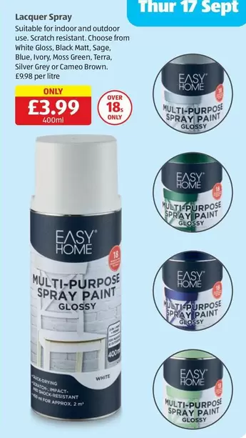 Silver - Lacquer Spray