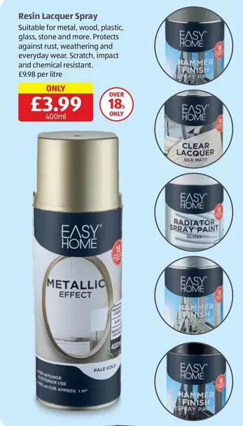 Finish - Resin Lacquer Spray