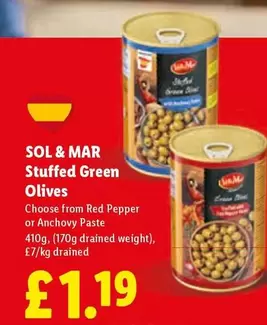 Sol - Stuffed Green Olives