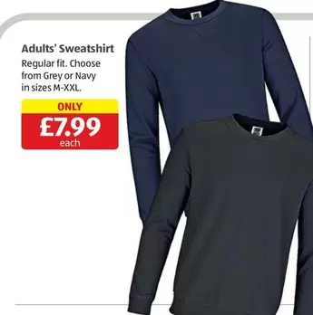 Adults' Sweatshirt