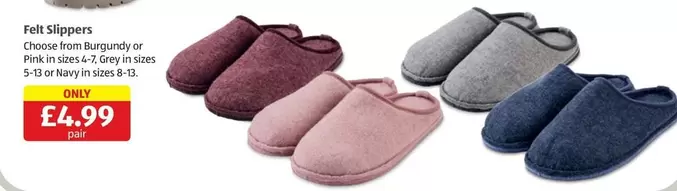 Felt Slippers