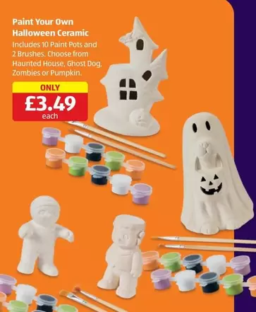 Ghost - Paint Your Own Halloween Ceramic
