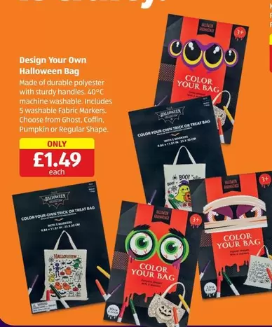 Ghost - Design Your Own Halloween Bag