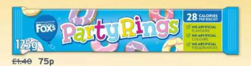Fox's - Party Rings