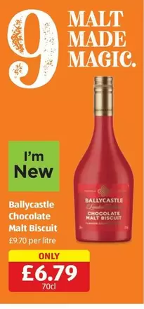 Chocolate Malt Biscuit