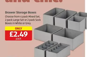 Drawer Storage Boxes