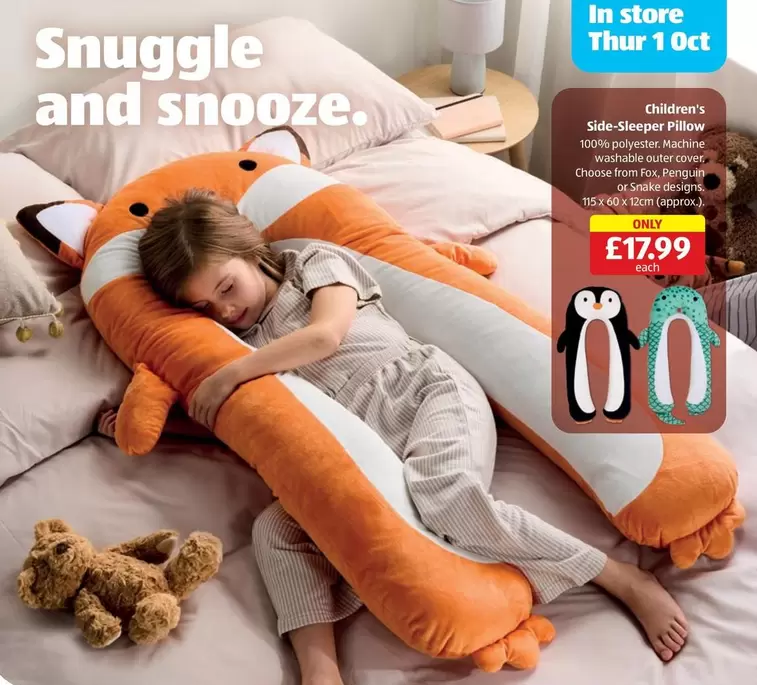 Penguin - Side-sleeper Pillow