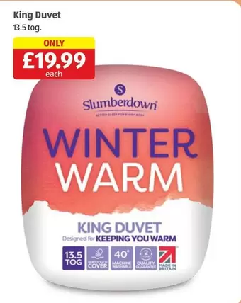 Slumberdown - King Duvet