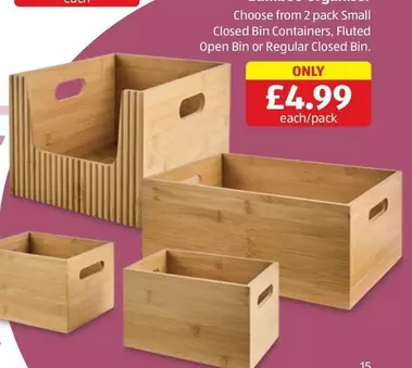Bamboo Organisers