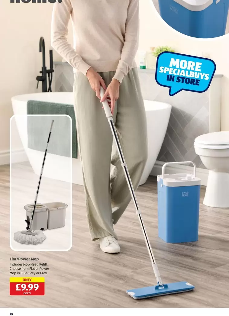 Head - Flat Mop With Bucket