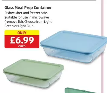 Glass Meal Prep Container