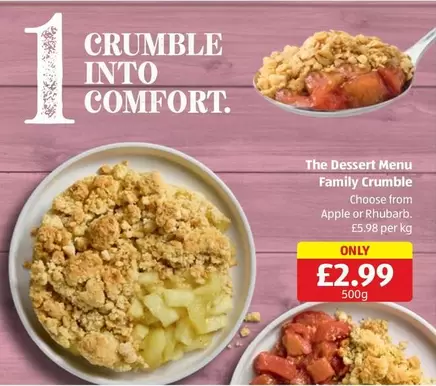 Comfort - Family Crumble