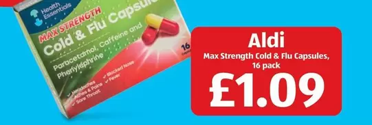Max Strength Cold & Flu Capsules
