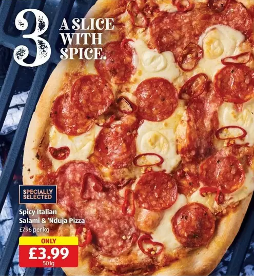 Spicy Italian & Nduja Pizza