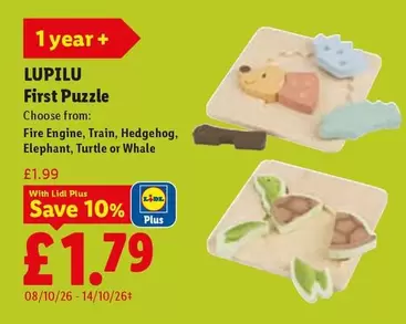 Elephant - LUPILU First Puzzle