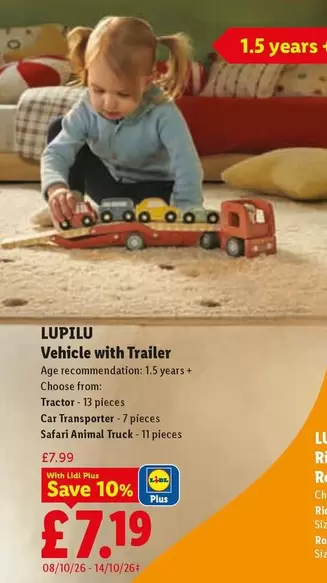 Animal - Vehicle with Trailer