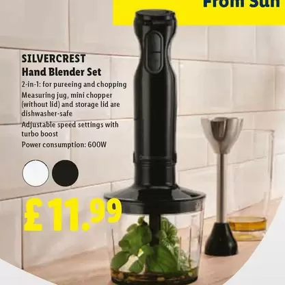Silvercrest - Hand Blender Set