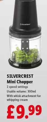 Silvercrest - Mini Chopper